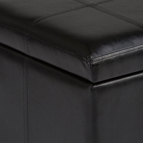 Amelia - Transitional Storage Ottoman Bench