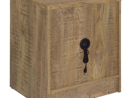 Geary - 2 Drawer Nightstand With LED Lights And USB Charging Ports