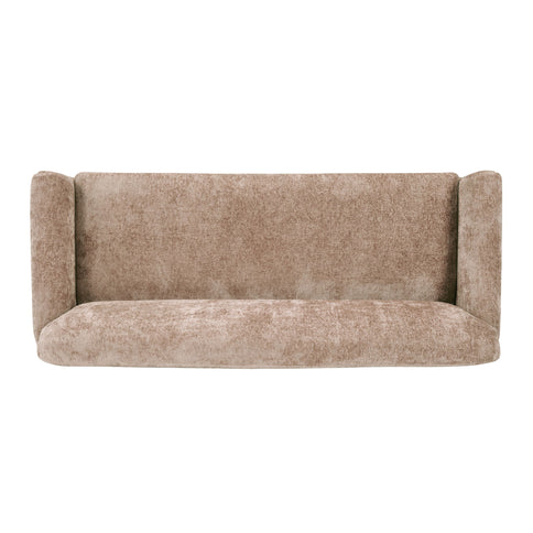 Loveseat Sofa, 2 Seater Couch With Rolled Arms