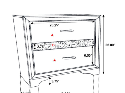 Annie - 4 Piece Bedroom Set