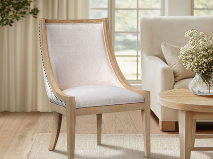 Upholstered Dining Chair With Nailhead Trim