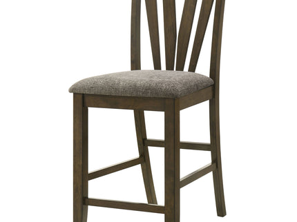 Maxine - Upholstered Counter Height Dining Side Chair (Set of 2) - Brown