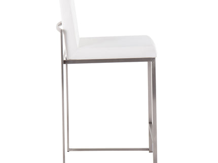 Fuji - Contemporary High Back Counter Stool, Functional Design