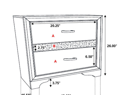 Annie - 4 Piece Bedroom Set