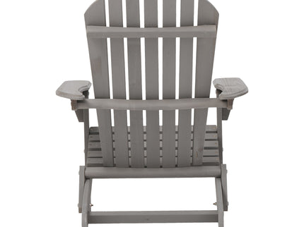 Oversize Outdoor Folding Adirondack Chair, Patio Chair For Garden