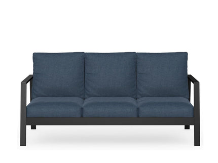 3 Seat All-Weather Patio Sofa With Cushions