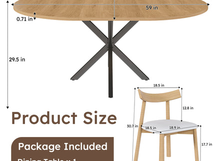Modern Extendable Round Dining Table Set, Table With Chairs