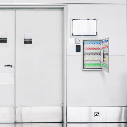 Adjustable Key Cabinet With Lock