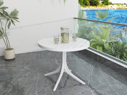 Round Table - White
