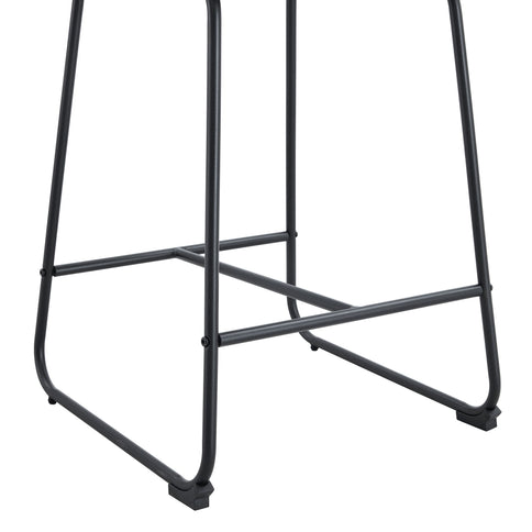 Retro Bar Chairs, Comfortable Stools (Set of 2)