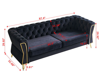 Modern Tufted Sofa For Living Room