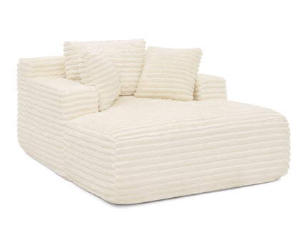 Chaise Lounge Sofa Bed With Deep Seat For Living Room
