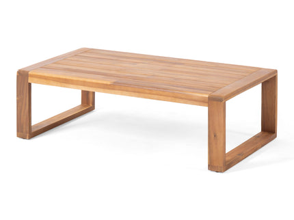 Paloma - Contemporary Loveseat And Coffee Table Set With Weather Resistant Cushions