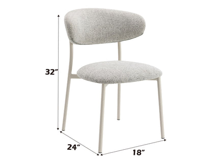 Kalam - Fabric Side Chair (Set of 2) - Light Gray