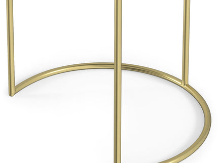 Ashley - 2 Piece Nesting Table - Gold