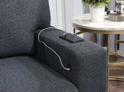 Terrence - Pull Out Sofa Bed - Dark Gray