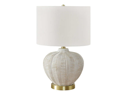 Transitional Lighting, Table Lamp, Resin - Cream