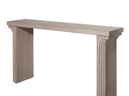 Console Table With Decorative Molding