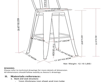 Rayne - Multi-Functional cBar Stool