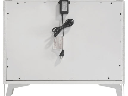 Buckley - 2 Drawer Nightstand - Gloss White