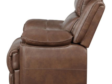 Worthington - Padded Arm Accent Chair - Dark Brown