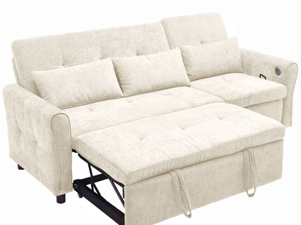 3 Seater Sofa Bed And Reversible Recliner