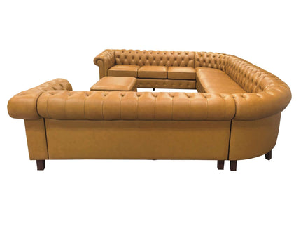 Chesterfield Vintage Style U - Shape Sectional