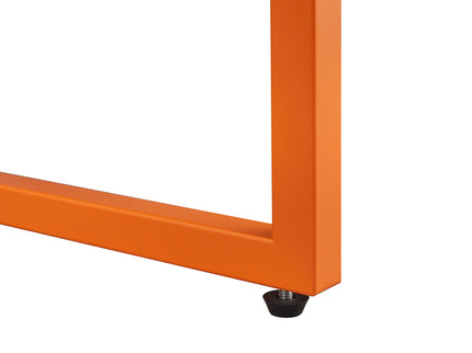 Modern Metal Shoe Cabinet With DoublebSided Doors And Adjustable Partitions