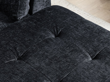L-Shaped Sectional Sofa With Chaise And Storage Ottoman, Includes 2 Pillows