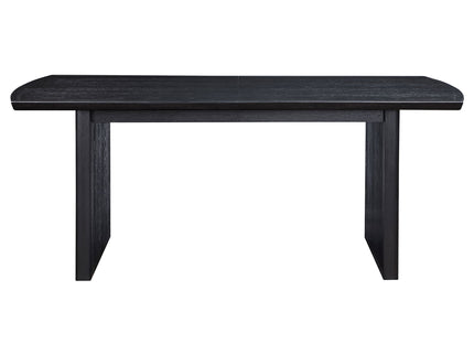 Mason - Removable Extension Leaf Dining Table - Black