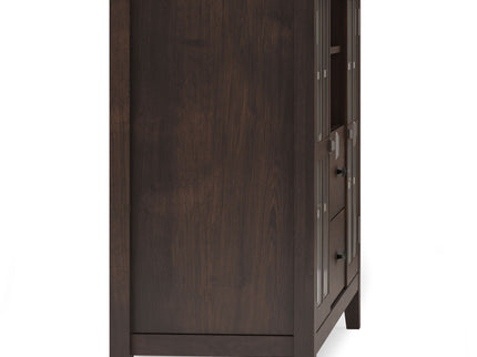 Artisan - Tall TV Media Stand - Dark Chestnut Brown