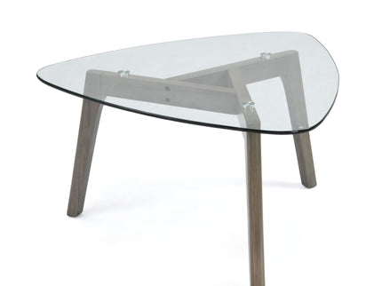 Modern Coffee Table With Wood Construction And Compact Design