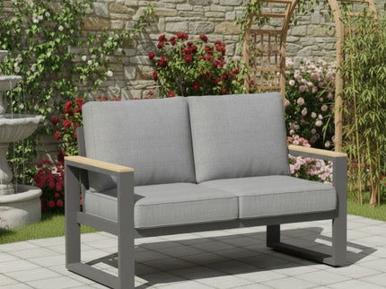 All-Weather Loveseat Sofa With Thick Cushions