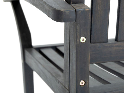 Baxter - Rocking Loveseat - Dark Gray
