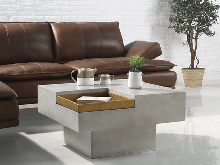 Kailano - Weathered Table - Gray