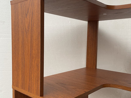 L-Shaped Corner Bookshelf