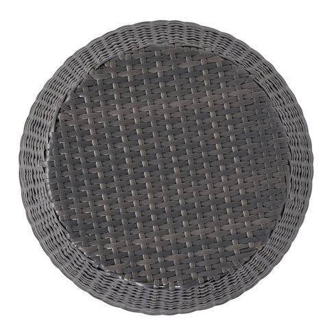 Outdoor Wicker Patio Side Table