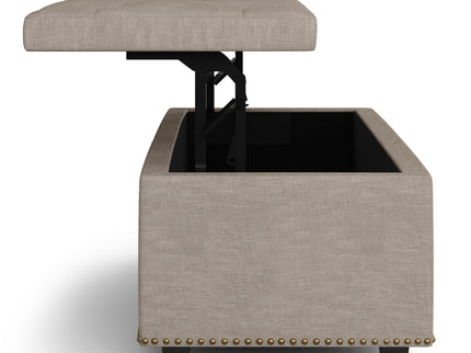 Hamilton - Upholstered Lift Top Rectangular Storage Ottoman