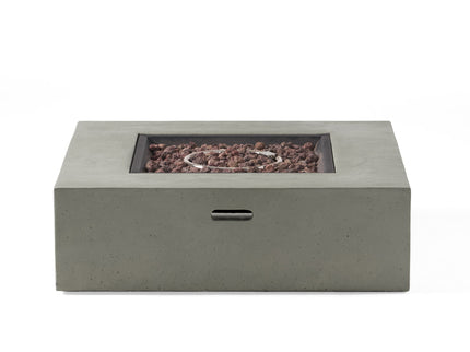 Modern 50, 000 Btu Square Fire Table With Propane Tank