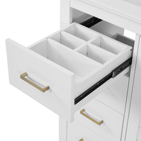 Bathroom Vanity With Sink Combo, Storage Cabinet, Freestanding Set With 3 Drawers & Soft Closing Doors