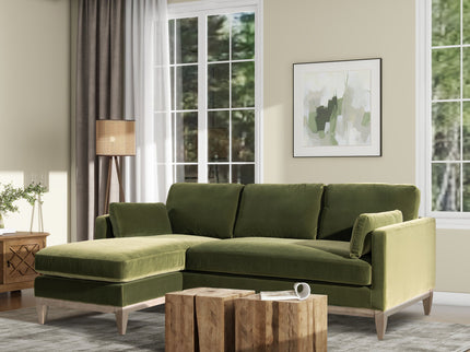 Knox - Modern Farmhouse Reversible Chaise Sectional Sofa