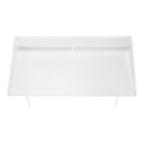 Computer Desk For Home Office, Laptop Storage Shelves, Contemporary & Modern