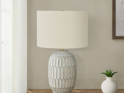 Table Lamp, Lighting, Transitional - Cream