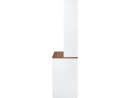 Modern Wide Hall Tree With Coat Rack, 3 Shelves And Drawers, 3 Sturdy Hooks