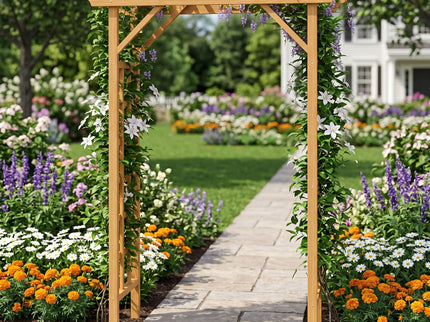 Wedding Arbor With Trellis Design