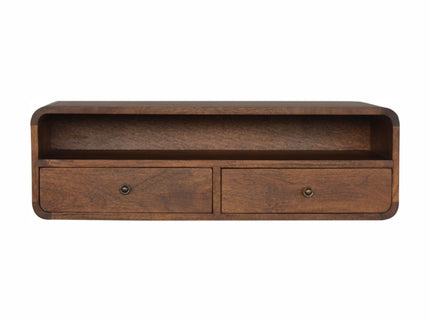 Floating Open Console - Chestnut