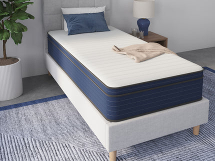 10" Medium Firm Euro Top Hybrid Cooling Gel Infused Pocket Spring And Memory Foam Mattress