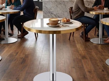 Elegant Modern Round Bistro Table