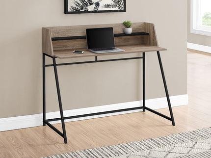 Computer Desk For Home Office Laptop, Storage Shelves, Contemporary & Modern
