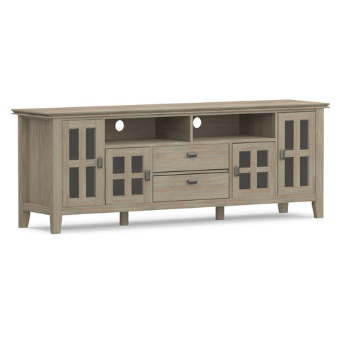 Artisan - TV Media Stand - Distressed Gray